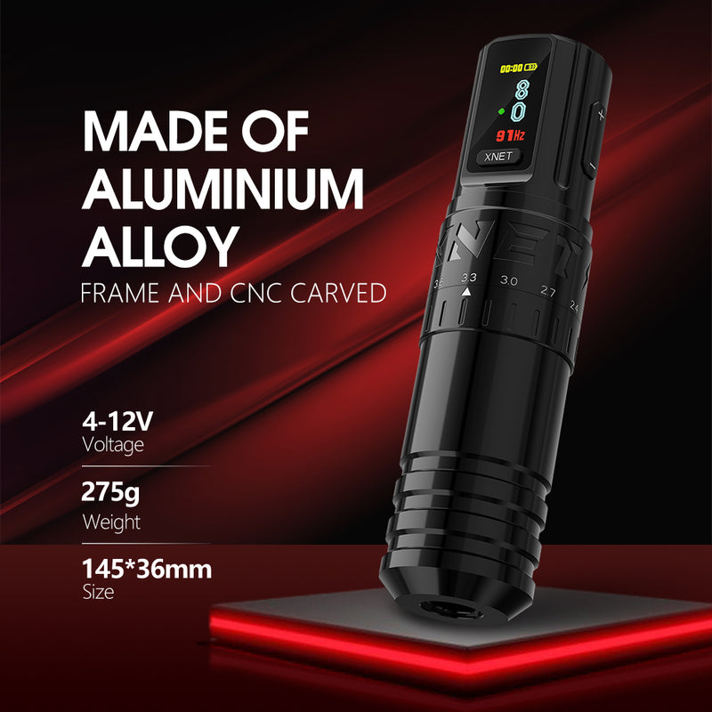 XNET Vipera Adjustable Wireless Tattoo Machine – Ambition Tattoo