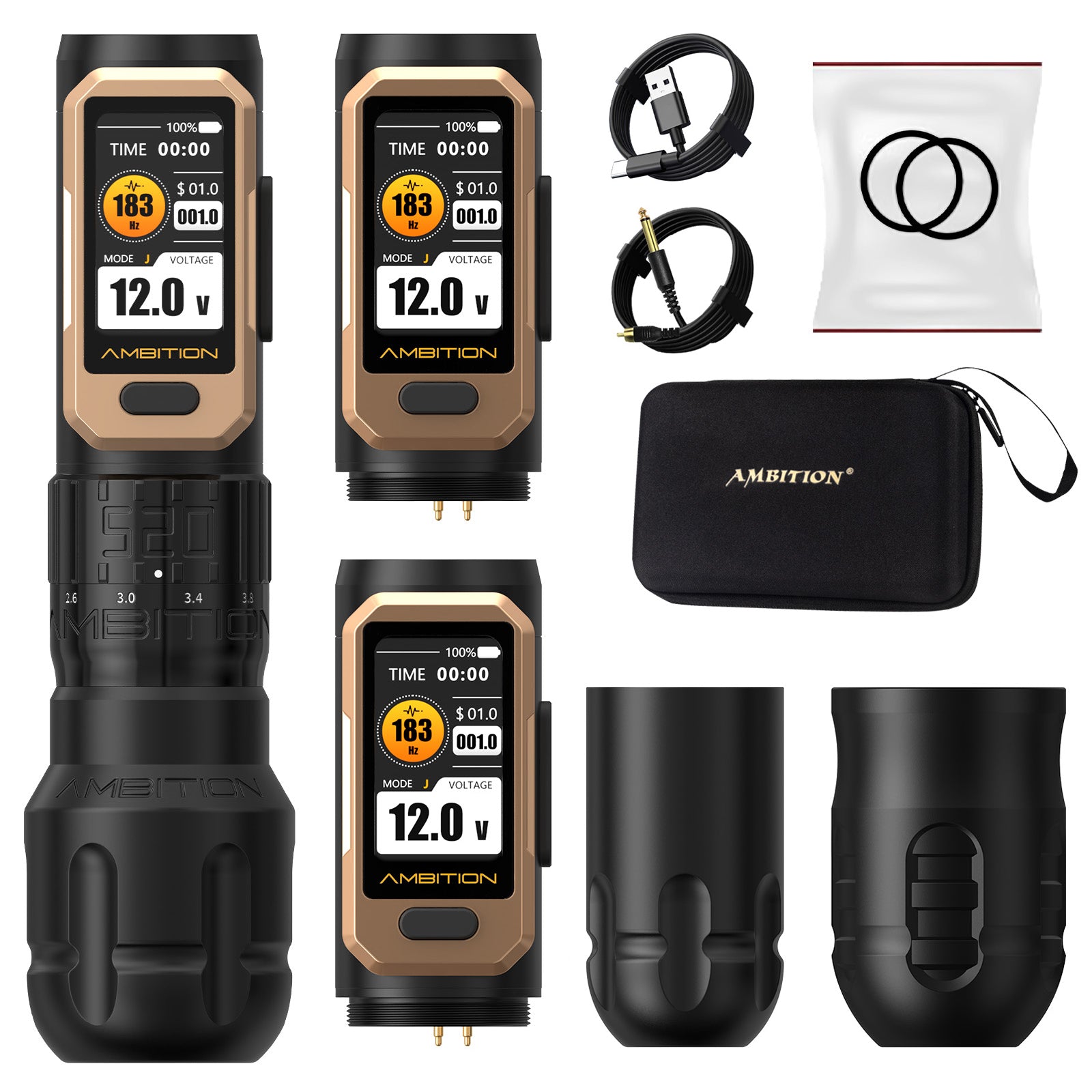 Ambition Soldier Pro 520 Wireless Tattoo Machine