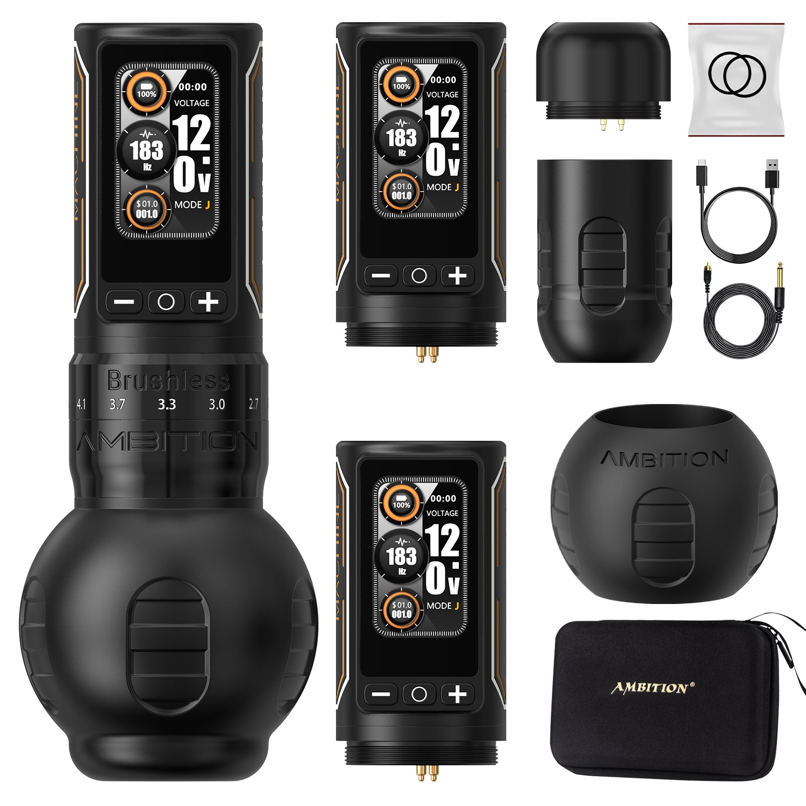 Ambition Ninja Max 280 Wireless Tattoo Machine